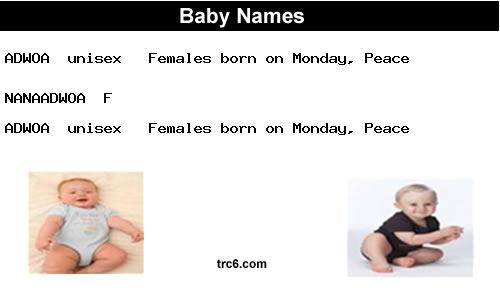 adwoa baby names