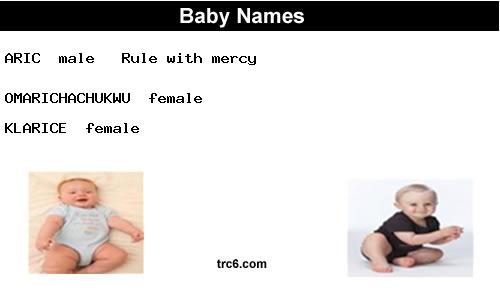 aric baby names