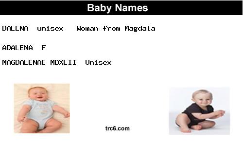 adalena baby names
