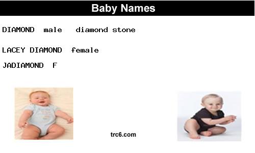 lacey-diamond baby names