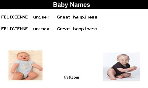 felicienne baby names