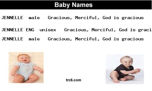 jennelle baby names