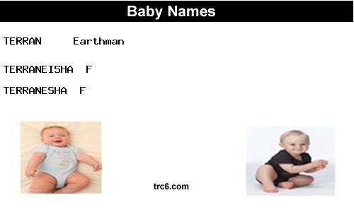 terran baby names
