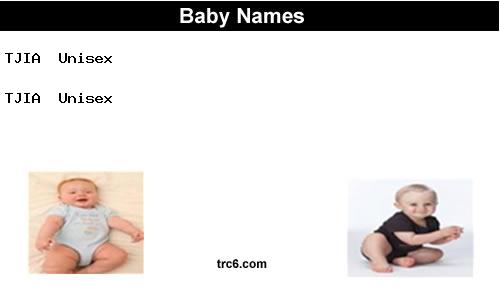 tjia baby names