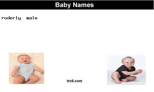roderly baby names